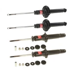 Kyb Excel-g Kit Of 4 Pieces Shocks Struts Front Rear Absorbers For Acura Tsx New. Price: $348.97.
