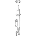 Genuine Mercedes-benz Oe Shock-absorber Strut 206-320-70-00 New. Price: $365.00.