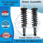 Monroe Oem Front Struts For 2001-2007 Toyota Sequoia 4.7L Lifetime Warranty New. Price: $228.95.