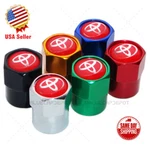 Hex For Red Toyota Emblem Car Wheels Tire Air Valve Caps Stem Dust Cover Sport New. Price: $8.99.