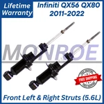 Monroe Oem Front Struts For 2011-2022 Infiniti QX56 QX80 5.6L, Lifetime Warran.. New. Price: $163.99.