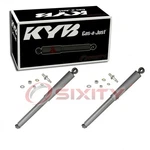2 Pc Kyb Gas-a-just Rear Shock Absorbers For 1987 Chevrolet V10 Spring Strut Jq New. Price: $130.69.