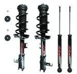 Fcs Front Struts Springs & Rear Shocks Kit For Chevy Cruze Eco Turbo Manual Fwd New. Price: $329.65.