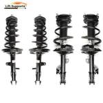 Pcs Front Rear Complete Strut Spring Shock For 2004-2007 Toyota Highlander Fwd New. Price: $270.30.