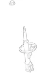 Genuine Toyota Suspension Strut 48510-49885 New. Price: $191.62.