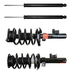 For Mazda 5 2006-2010 Monroe Front Rear Shocks Struts Gap New. Price: $371.41.