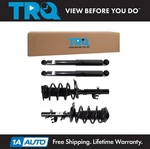 Trq Front And Rear Complete Strut & Shock Absorber Kit For 14-20 Nissan Rogue New. Price: $320.95.