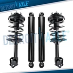 Awd Front Struts With Coil Spring Rear Shock Absorbers For Honda Pilot Acura Mdx New. Price: $253.81.