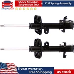 2 Monroe Left & Right Front Struts Shocks Absorber Inserts Fits Acura Honda New. Price: $291.03.
