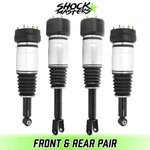 Front Rear Air Strut Assemblies For 2004-2009 Jaguar XJ8 New. Price: $734.07.