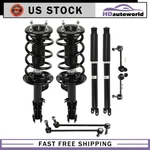 Front Struts & Coil Spring Rear Shocks Sway Bars Kit 2013-2018 Ford Explorer New. Price: $233.23.