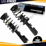 Front Pair Struts Coil Spring Assembly Set For 2007 08 09 Pontiac Torrent Fwd New. Price: $203.63.