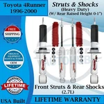Rancho Oem Front Struts & Rear Shocks For 1996-2000 Toyota 4RUNNER Hd 9YR Warran New. Price: $414.32.