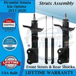 Monroe Oem Front Struts & Rear Shocks For 2015-2020 Kia Optima/hyundai Sonata New. Price: $292.92.