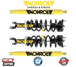 Front Complete Strut & Rear Shock Absorber 4PC Monroe Set For 09-12 Ram 1500 4WD New. Price: $433.33.