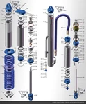 King Shocks Mounting Rubber Assembly 25053-201 New. Price: $45.17.