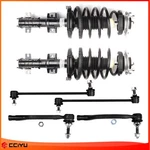 6X For 01-09 Volvo S60 Front Struts Coil Spring Assembly Sway Bar Outer Tie Rods New. Price: $174.07.
