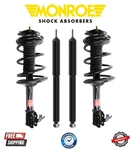 Complete Monroe Kit Front Coil Spring & Rear Shock For 96-00 Toyota RAV4 Awd New. Price: $433.44.