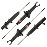 New Set Of 4 Kyb Excel-g Shocks Struts For Honda Accord & Acura Cl. Price: $352.41.
