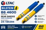 Bilstein B6 4600 Rear Shocks 24-185394 Toyota Tundra 2000-2006 Pair New. Price: $229.95.
