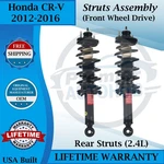 Monroe Genuine Oem Rear Struts 2012-2016 Honda Cr-v 2.4L 2WD Lifetime Warranty New. Price: $228.00.