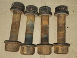 1982 - 1992 Camaro Iroc Firebird Trans Front Strut To Spindle Knuckle Bolts Used. Price: $14.99.