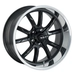 Ridler 650 18X9.5 5X114.3 Offset Matte Black W/polished Lip (quantity 1) New. Price: $316.99.