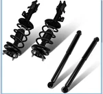 Front Complete Struts Rear Shocks For 2006-2013 Suzuki Grand Vitara New. Price: $139.99.