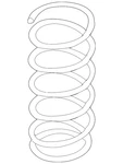 Genuine Nissan Coil Spring 55020-1EA0B New. Price: $381.71.