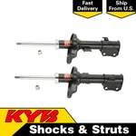 SET(2) Kyb Excel-g Strut Assembly Front Left & Right For 2004-2007 Suzuki Aerio New. Price: $195.30.