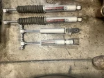 Rough Country Shocks 0-3.5 Inch Lift Absorbers Front And Rear Used. Price: $150.00.