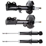 Pickoor Front Rear Shock Absorber And Strut Assembly For Toyota Corolla New. Price: $83.74.