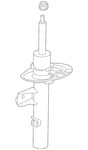 Genuine Nissan Suspension Strut E4303-5MR4B New. Price: $283.98.