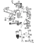 Genuine Mopar Shock Absorber 68417598AD New. Price: $247.52.