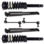 2010-2012 Ford Fusion Front Complete Struts & Rear Shocks Sway Bar Links New. Price: $160.22.