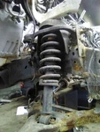 Ford F150 Pickup Right Passenger Strut Front 6 Lug 145" Wb Used. Price: $130.00.