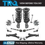 Trq 12 Piece Steering & Suspension Kit Complete Struts Control Arms Tie Rods New. Price: $569.95.