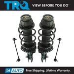 Trq Front Loaded Complete Strut Spring Assembly Sway Bar Link Kit For Accent Rio New. Price: $194.95.