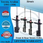 Kyb Oem Front & Rear Struts For 1995-1996 Toyota Avalon 3.0L Lifetime Warranty New. Price: $375.13.