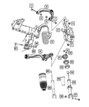 2019-2025 Ram 1500 Suspension Shock Absorber Kit Mopar (68404035AD) New. Price: $100.00.