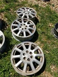 17" Buick Terraza Wheel Rim Factory Oem 4011 2006-2007 Machined Silver Used. Price: $105.00.