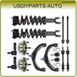 For Dodge Ram 1500 2009-12 Quick Front Struts Tie Rod Sway Bar Wheel Bearing Hub New. Price: $309.71.