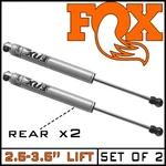 Fox Performance 2.0 Rear Shocks Pair Fit 1997-06 Jeep Wrangler Tj 2.5-3.5" Lift New. Price: $409.95.