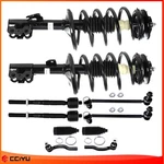 10PCS For 05-10 Toyota Sienna Fwd Front Struts W/coil Springs Tie Rods Sway Bars New. Price: $224.21.