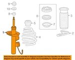 Gm Oem 15-16 Elr Front Suspension Struts Components-strut 23445719 New. Price: $468.77.