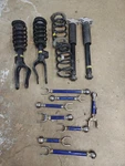 Tesla Model 3/Y Comfort Suspension & Adjustable Rear Control Arms Springs Used. Price: $299.99.