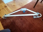 Rare Jdm Carbing 3 Pt Front Strut Bar EK9 EG6 Si Ctr EG2 DC2 DB8 Civic Integra Used. Price: $660.44.