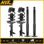 For Honda Odyssey 2005 2006 2007 Front Rear Complete Struts & Coil Spring Shocks New. Price: $179.54.