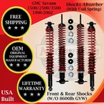 Gabriel Oem Front & Rear Shock With Coil For 1996-2002 Gmc Savana 1500/2500/3500 New. Price: $273.36.