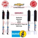 Bilstein 5100 Shocks 2-2.5" Front 0-1" Rear For Yukon Tahoe Avalanche Suburban New. Price: $447.93.